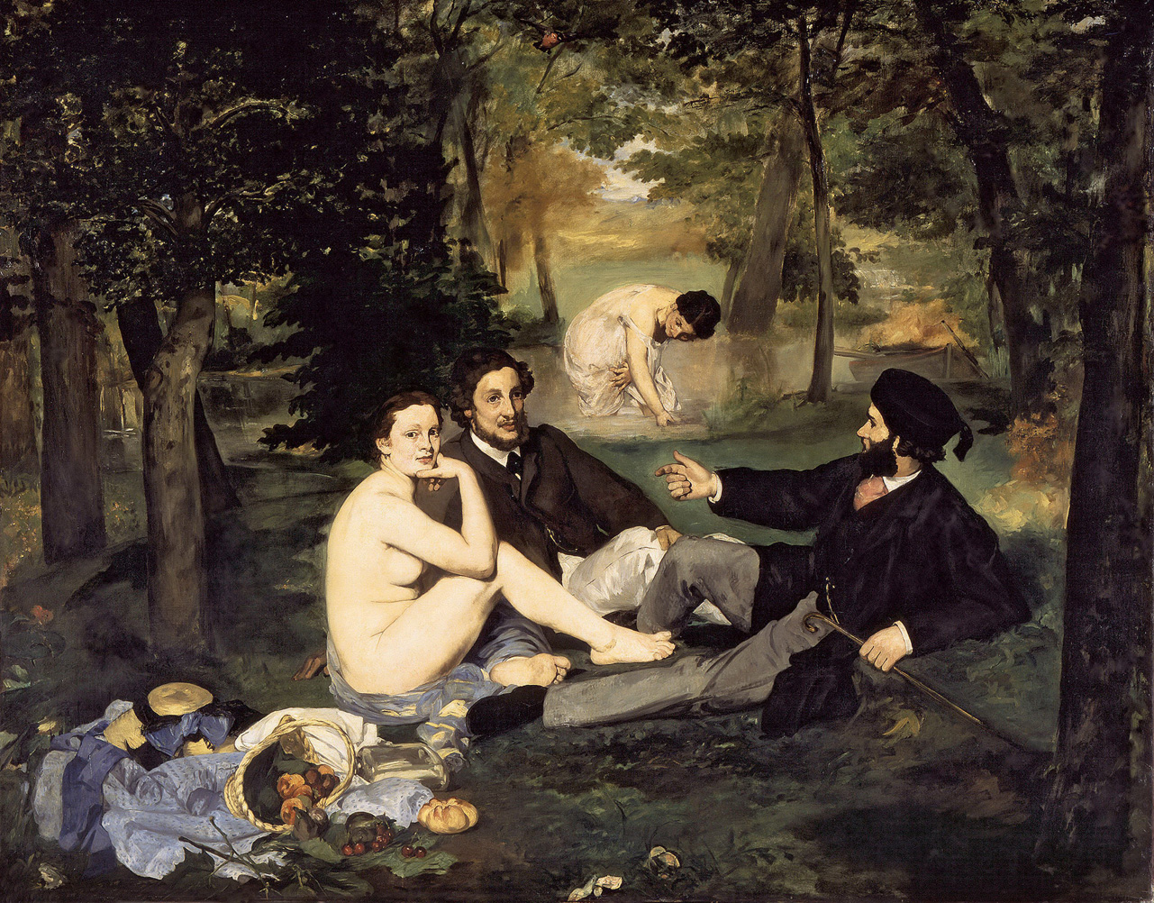 Le déjeuner sur l’herbe Édouard Manet Peintures à l'huile